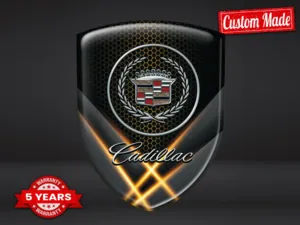Cadillac Emblema Profesional Estilo Resistente Edición Minimalista ST